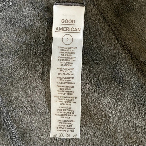 GOOD AMERICAN REVERSIBLE VELOUR LEGGING GP0562 EUC - Picture 12 of 15